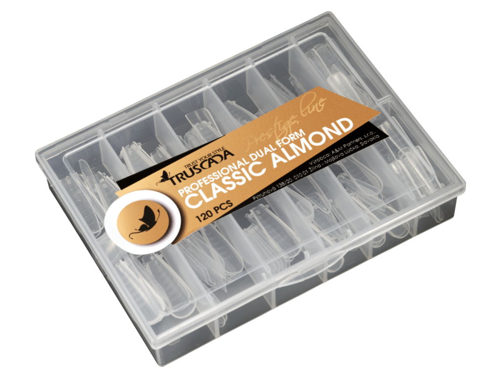 Dual form tipse - classic almond