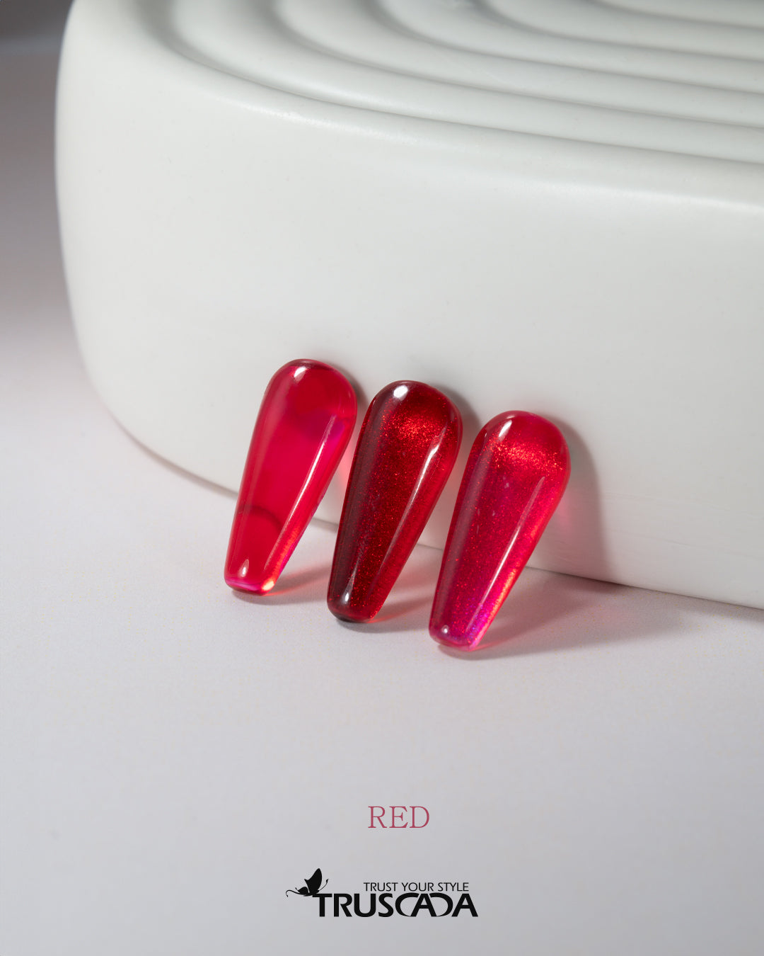 No Wipe Glass gel RED